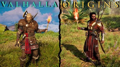 assassin's creed valhalla vs origins.